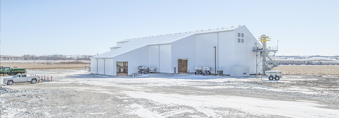 custom bulk storage building