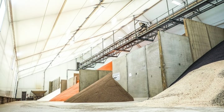 Advantages of Tensioned Fabric Buildings for Potash Storage