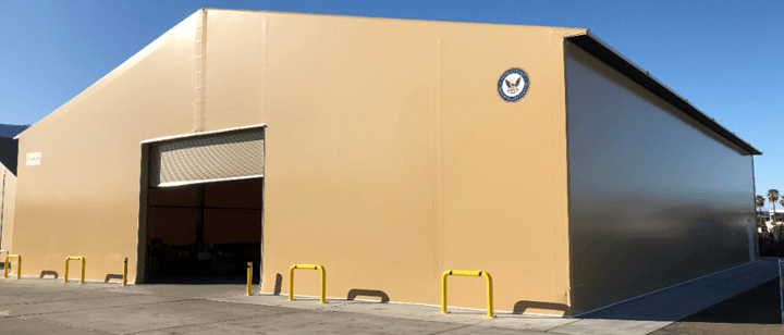 Military Fabric Shelters | Large Area Maintenance Solutions