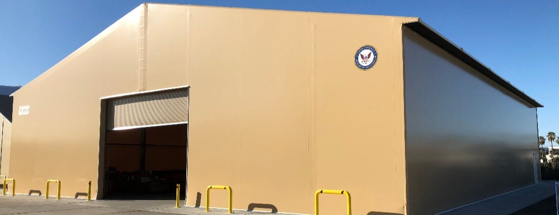 Fabric buildings for all armed force branches  - Legacy Building Solutions