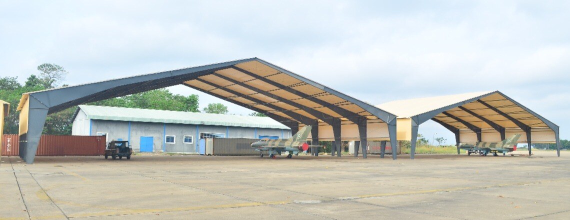 Military sunshades from Legacy Buildings Solutions