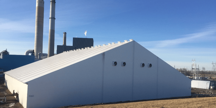 Fabric Structures for Power Plants