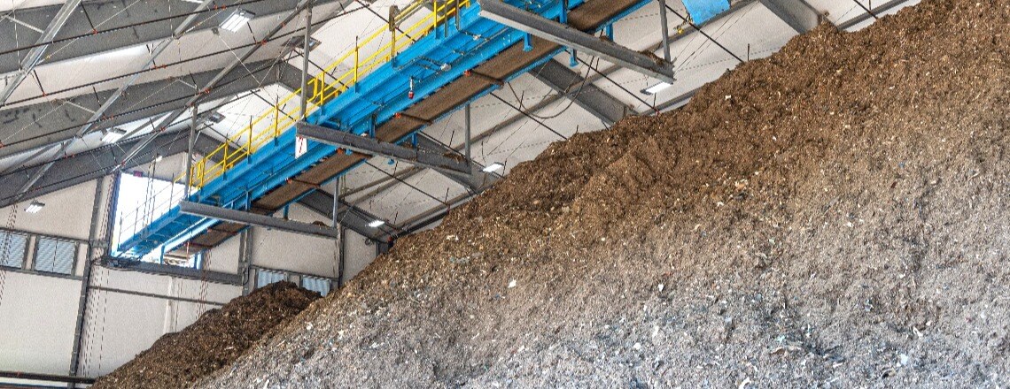 Tension Fabric Recycling Building