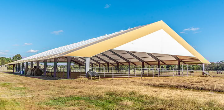 Seahorse Run Covered Riding Arena