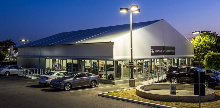 Luxury Lexus Automotive Showroom and Offices